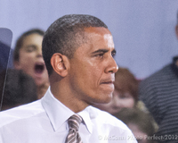 President Obama at a rally at the Iowa State Fairgrounds in Des Moines - may 2012